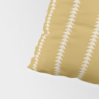 Minimal Triangles - Ochre Yellow Pillow Sham Gallery Image 4