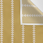 Minimal Triangles - Ochre Yellow Wall Tapestry Gallery Image 3