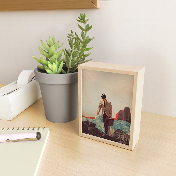 Leaving Their Cities Behind Mini Art Print Gallery Image 2