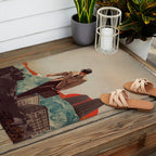 Leaving Their Cities Behind Outdoor Rug Gallery Image 2