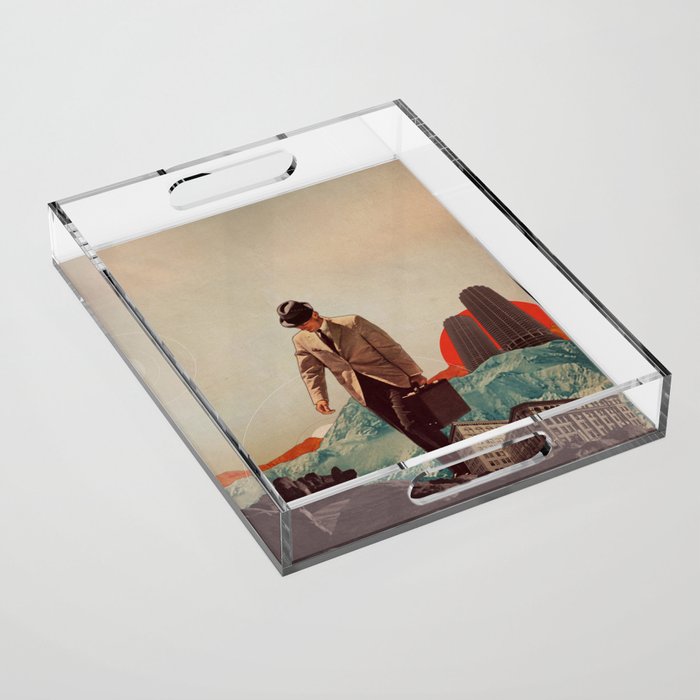 Leaving Their Cities Behind Acrylic Tray Gallery Image 1