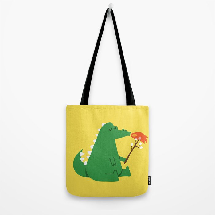 Dragon and Marshmallow Tote Bag Gallery Image 2