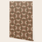 Retro Arches in Brown Wallpaper Gallery Image 2