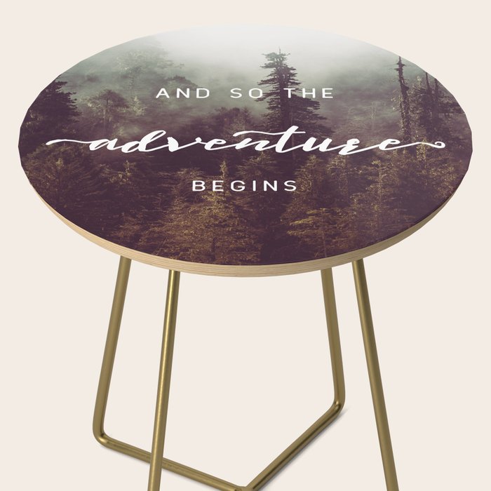 And So The Adventure Begins - Pacific Northwest Side Table Gallery Image 2