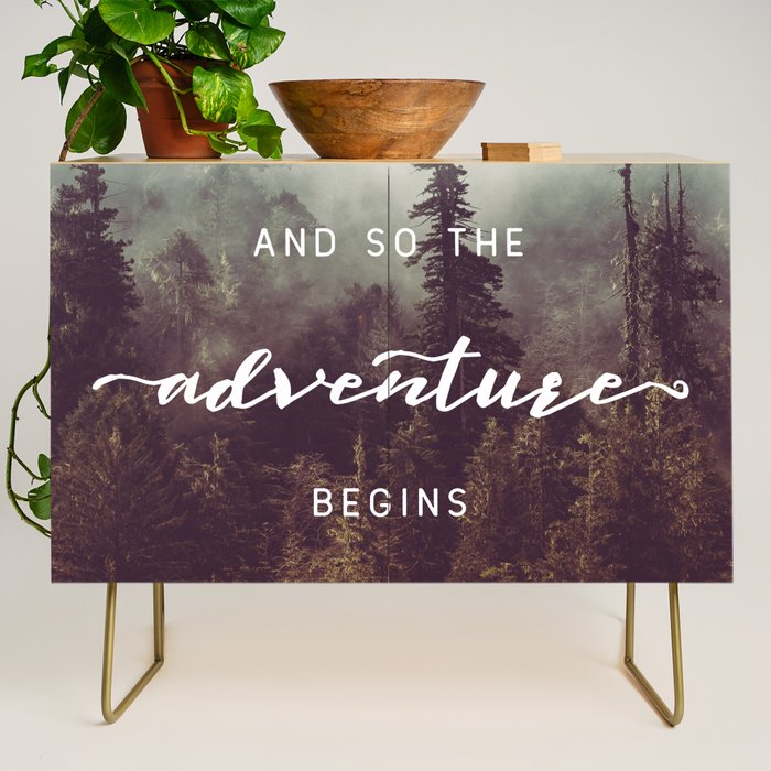 And So The Adventure Begins - Pacific Northwest Credenza Gallery Image 1