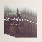 And So The Adventure Begins - Pacific Northwest Wrapping Paper Gallery Image 3