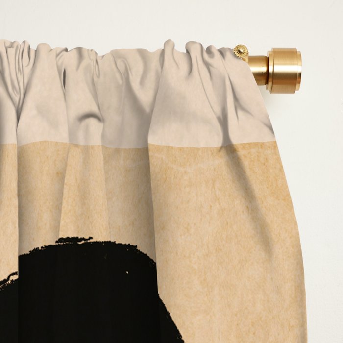 Abstract Figure  Window Curtain Gallery Image 2