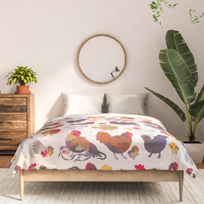 Chicken and Chick Comforter Gallery Image 3