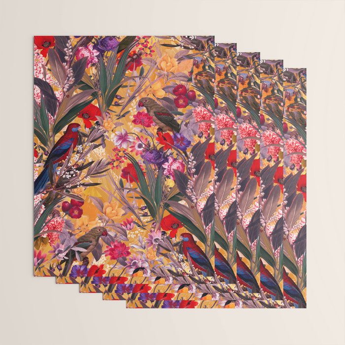 Floral and Birds XXVIII Wrapping Paper Gallery Image 3