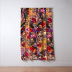 Floral and Birds XXVIII Window Curtain Gallery Image 3