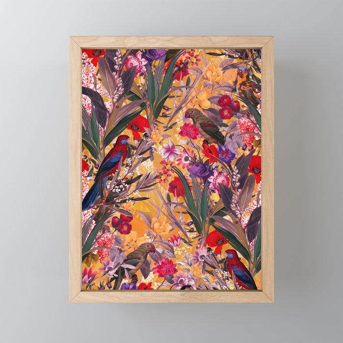Floral and Birds XXVIII Mini Art Print Gallery Image 1
