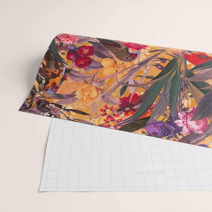 Floral and Birds XXVIII Wrapping Paper Gallery Image 2