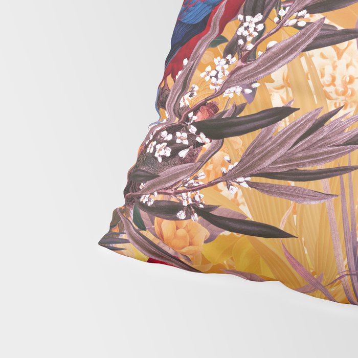 Floral and Birds XXVIII Pillow Sham Gallery Image 4