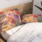 Floral and Birds XXVIII Pillow Sham Gallery Image 2