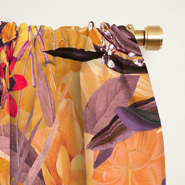 Floral and Birds XXVIII Window Curtain Gallery Image 2