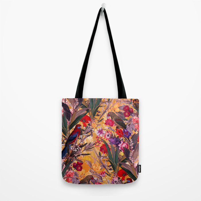 Floral and Birds XXVIII Tote Bag Gallery Image 2