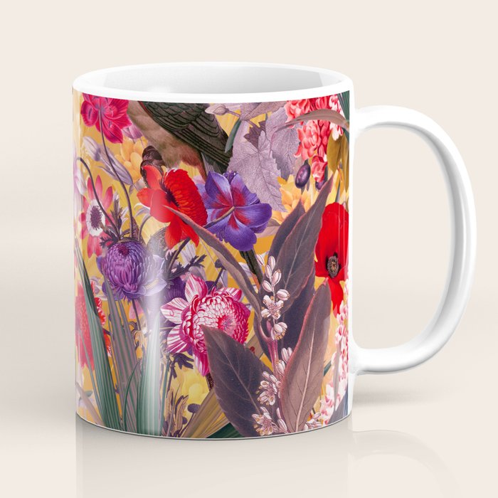 Floral and Birds XXVIII Coffee Mug Gallery Image 1
