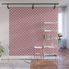 Vintage Stars VI Rose Wall Mural Gallery Image 1