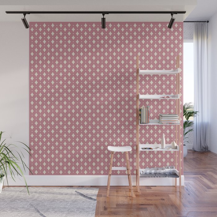 Vintage Stars VI Rose Wall Mural Gallery Image 1