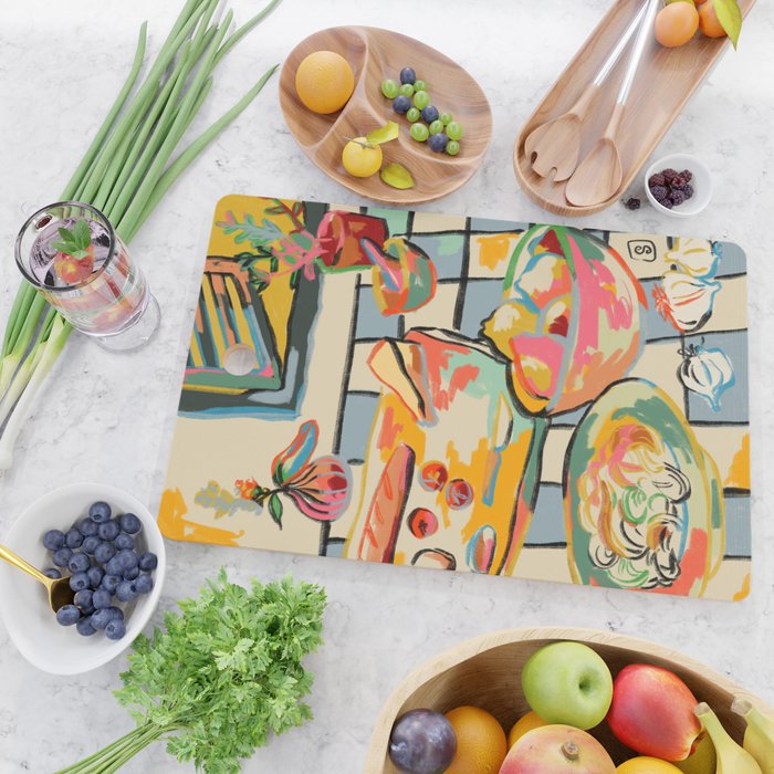 BREAD AND PASTA LOVE  Cutting Board Gallery Image 2