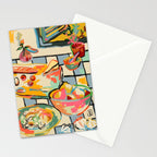 BREAD AND PASTA LOVE  Stationery Card Gallery Image 2