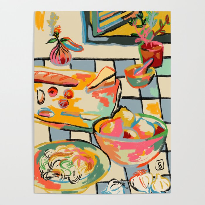 BREAD AND PASTA LOVE  Poster Gallery Image 4