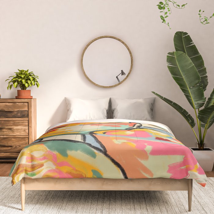 BREAD AND PASTA LOVE  Comforter Gallery Image 3