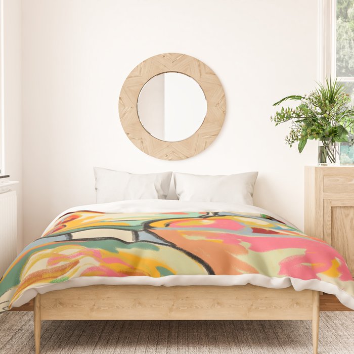 BREAD AND PASTA LOVE  Duvet Cover Gallery Image 3