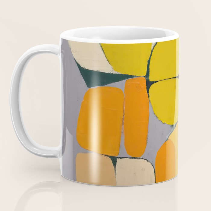 Mid Century Organic Shapes II Coffee Mug Gallery Image 3