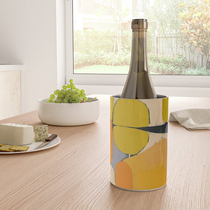 Mid Century Organic Shapes II Wine Chiller Gallery Image 4