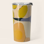 Mid Century Organic Shapes II Travel Mug Gallery Image 2