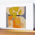 Mid Century Organic Shapes II Wall Mural Gallery Image 2
