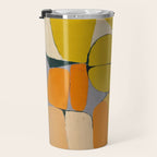 Mid Century Organic Shapes II Travel Mug Gallery Image 3