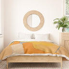 Mid Century Organic Shapes II Duvet Cover Gallery Image 3