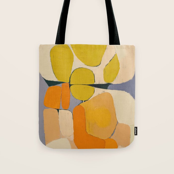 Mid Century Organic Shapes II Tote Bag Gallery Image 1