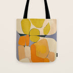Mid Century Organic Shapes II Tote Bag Gallery Image 1