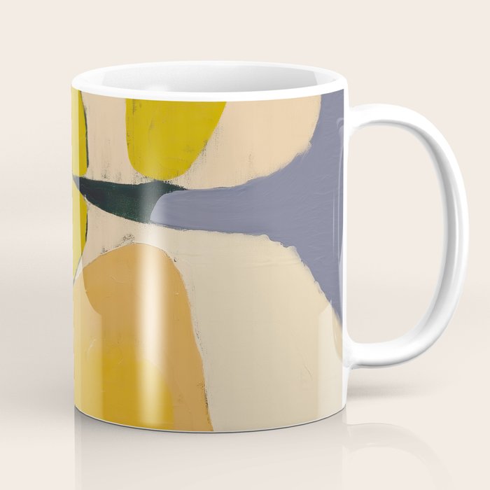 Mid Century Organic Shapes II Coffee Mug Gallery Image 1