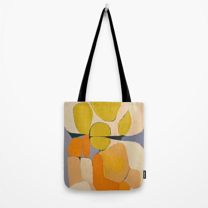 Mid Century Organic Shapes II Tote Bag Gallery Image 2
