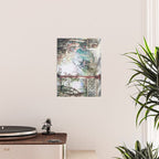 Beautiful Italian Courtyard Terrace Garden Poster Gallery Image 2