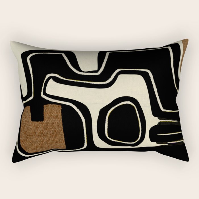 Worked Rectangular Pillow Gallery Image 2
