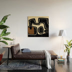 Worked Wood Wall Art Gallery Image 2