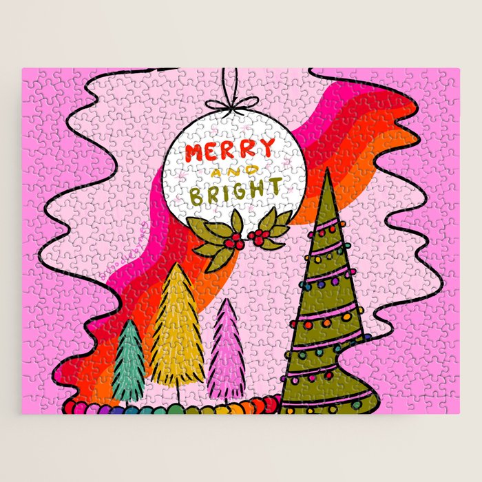 Merry and Bright Jigsaw Puzzle Gallery Image 1