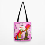 Merry and Bright Tote Bag Gallery Image 2