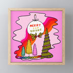 Merry and Bright Mini Art Print Gallery Image 1