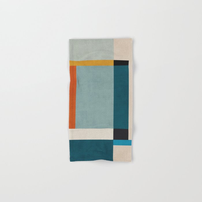 Geometric Minimalist Modern Artwork II Bath Towel Gallery Image 1