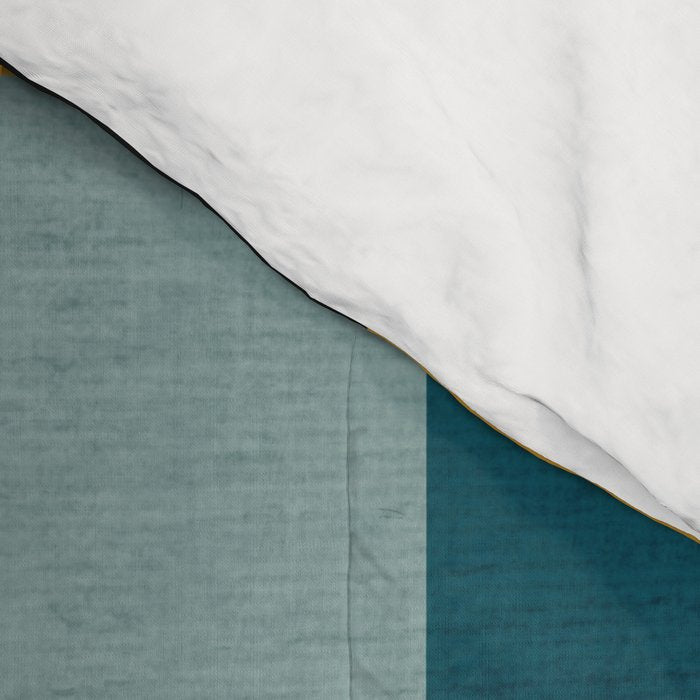 Geometric Minimalist Modern Artwork II Comforter Gallery Image 4