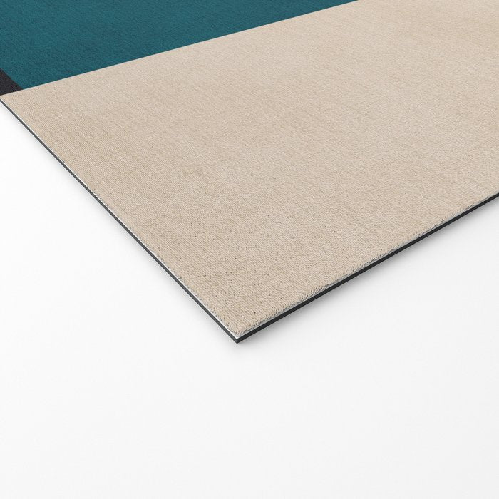 Geometric Minimalist Modern Artwork II Welcome Mat Gallery Image 2