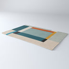 Geometric Minimalist Modern Artwork II Rug Gallery Image 3