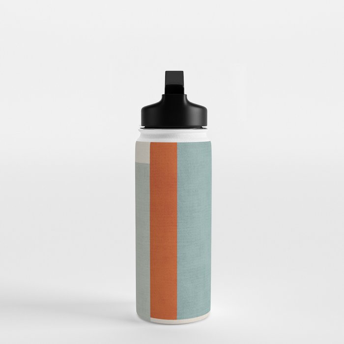 Geometric Minimalist Modern Artwork II Water Bottle Gallery Image 3