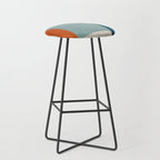 Geometric Minimalist Modern Artwork II Stool Gallery Image 1